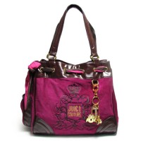 Juicy Couture Daydreamer Lace Crest Red Handbag Juicy Couture Daydreamer Lace Crest Red Handbag