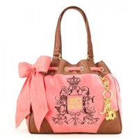 Juicy Couture Daydreamer Lace Crest Orange/Brown Handbag Juicy Couture Daydreamer Lace Crest Orange/Brown Handbag