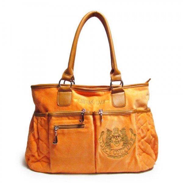Juicy Couture Diaper Laurel Crest Orange Handbags