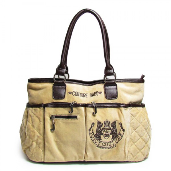 Juicy Couture Diaper Laurel Crest Beige Handbags
