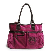Juicy Couture Diaper Terry Fuschia Tote Handbags Juicy Couture Diaper Terry Fuschia Tote Handbags