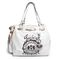 Juicy Couture Daydreamer Scottie PU Leather White Handbag Juicy Couture Daydreamer Scottie PU Leather White Handbag