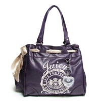 Juicy Couture Daydreamer Scottie PU Leather Purple Handbag Juicy Couture Daydreamer Scottie PU Leather Purple Handbag