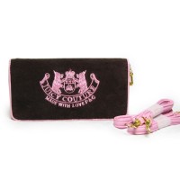 Juicy Couture Crossbody Bags Scottie Zip Around Black/Pink Juicy Couture Crossbody Bags Scottie Zip Around Black/Pink