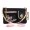 Juicy Couture Crossbody Bags Velour Rose Embroidery Black/Pink