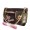 Juicy Couture Crossbody Bags Velour Rose Embroidery Chocolate