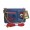 Juicy Couture Crossbody Bags Velour Rose Embroidery Blue/Red