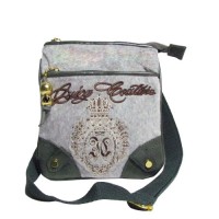 Juicy Couture Crossbody Bags Velour Bling Grey/Black Juicy Couture Crossbody Bags Velour Bling Grey/Black
