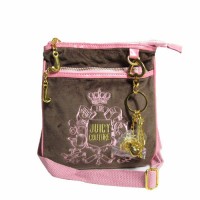 Juicy Couture Crossbody Bags Crown & Accessories Brown/Pink Juicy Couture Crossbody Bags Crown & Accessories Brown/Pink