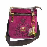 Juicy Couture Crossbody Bags Crown & Accessories Medium Violet Red Juicy Couture Crossbody Bags Crown & Accessories Medium Violet Red