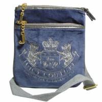 Juicy Couture Crossbody Bags Scottie & Crown Velour Navy Juicy Couture Crossbody Bags Scottie & Crown Velour Navy