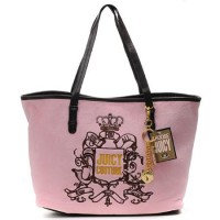 Juicy Couture Handbags Lace Crest Mega Pink Handbag Juicy Couture Handbags Lace Crest Mega Pink Handbag