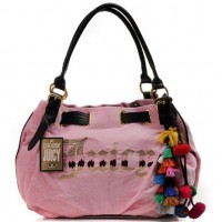 Juicy Couture Handbags Signature Embroideried Pink Juicy Couture Handbags Signature Embroideried Pink