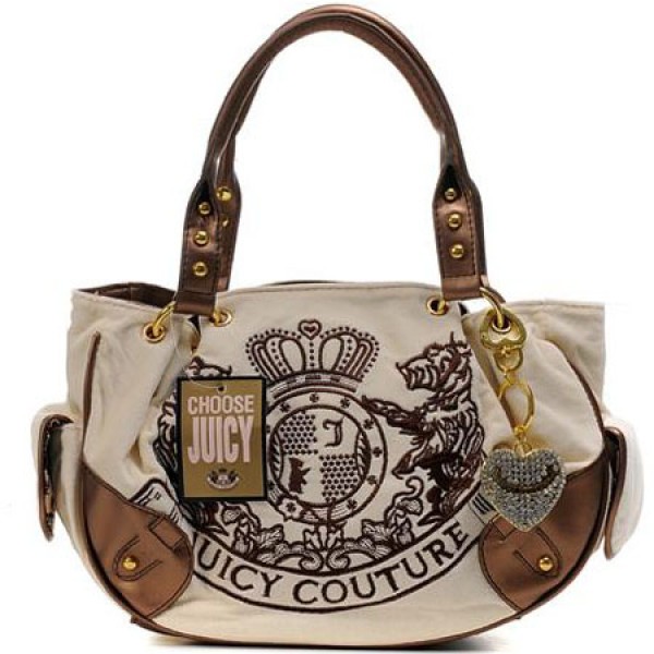 Juicy Couture Handbags Scottie Heritage Crest Cream