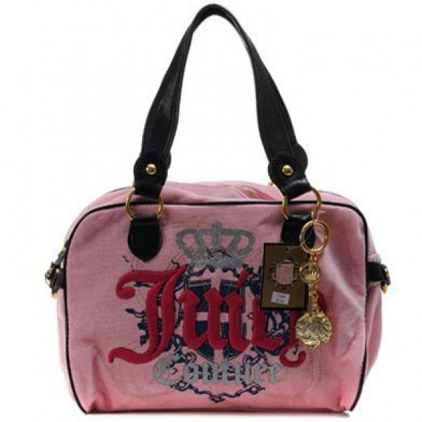 Juicy Couture Handbags Velour Pink Handbag