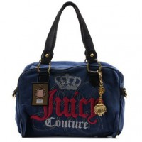 Juicy Couture Handbags Velour Navy Handbag Juicy Couture Handbags Velour Navy Handbag