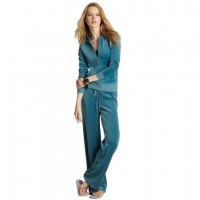 Juicy Couture Tracksuits Basic Velour Navy Blues