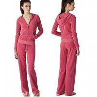 Juicy Couture Tracksuits Basic Velour Corals