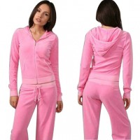 Juicy Couture Tracksuits Basic Velour Cute Pinks Juicy Couture Tracksuits Basic Velour Cute Pinks