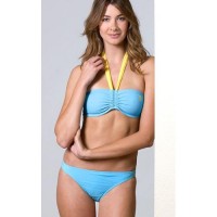 Juicy Couture Bikini Simple Blue Swimwear Juicy Couture Bikini Simple Blue Swimwear