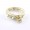 Juicy Couture Jewelry Shiny Heart Blue Ornament Golden Bracelet