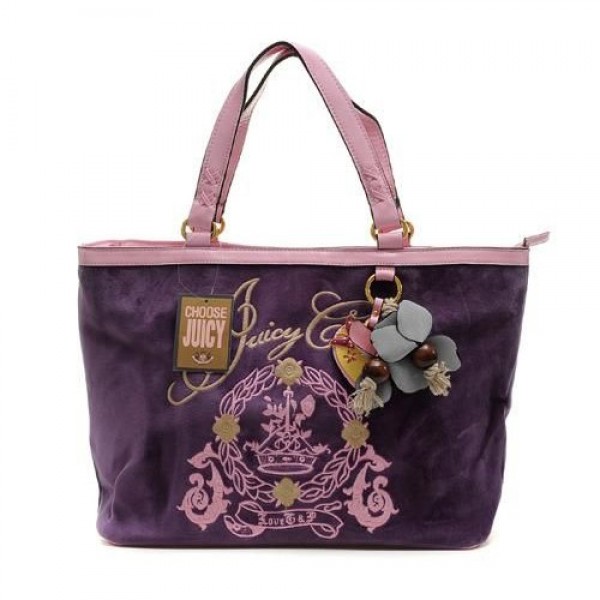 Juicy Couture Handbags Butterfly Heart Charmed Purple