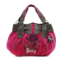 Juicy Couture Handbags Velour Live For Juicy Fuschia Juicy Couture Handbags Velour Live For Juicy Fuschia