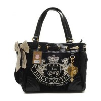 Juicy Couture Daydreamer Scottie Bling Black Handbags