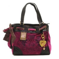 Juicy Couture Daydreamer Scottie Bling Black/Scarlet Handbags Juicy Couture Daydreamer Scottie Bling Black/Scarlet Handbags