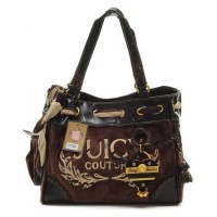 Juicy Couture Daydreamer Tassel Brown/Black Handbags Juicy Couture Daydreamer Tassel Brown/Black Handbags