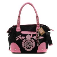 Juicy Couture Daydreamer JC Bling Black/Pink Handbags Juicy Couture Daydreamer JC Bling Black/Pink Handbags
