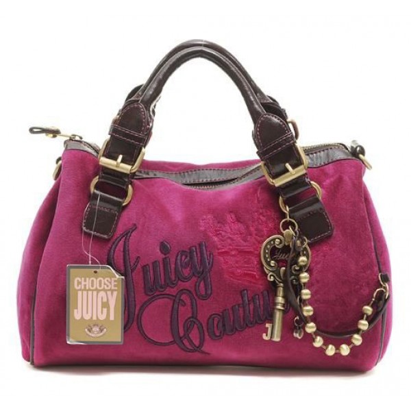 Juicy Couture Handbags Velour Charmed Crown Madge Scarlet