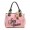 Juicy Couture Handbags Velour Flower Embroidery Madge Pink