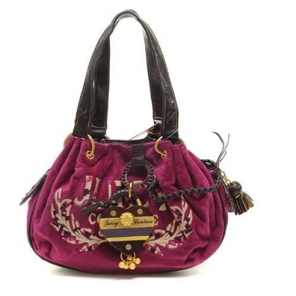 Juicy Couture Handbags Velour Tassel Scarlet