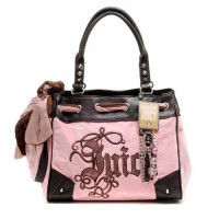 Juicy Couture Daydreamer Pink/Dark Handbags Juicy Couture Daydreamer Pink/Dark Handbags