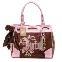 Juicy Couture Daydreamer Pink/Brown Handbags