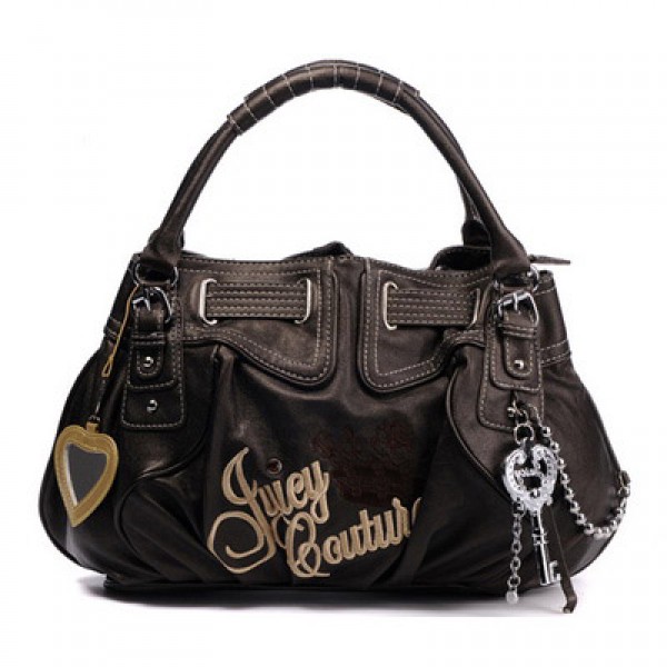 Juicy Couture Handbags Charmed Free Style Chocolate Leather