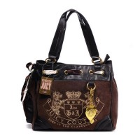 Juicy Couture Daydreamer Scottie Bling Brown/Black Handbags