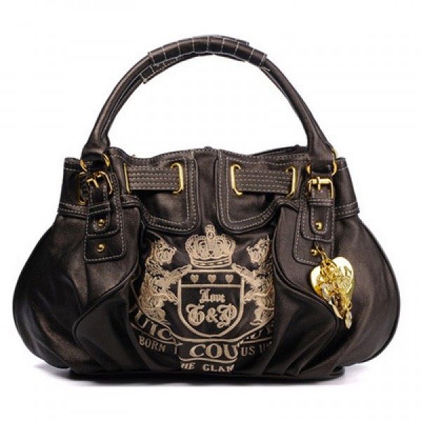 Juicy Couture Handbags Leather Scottie Baby Fluffy Chocolate