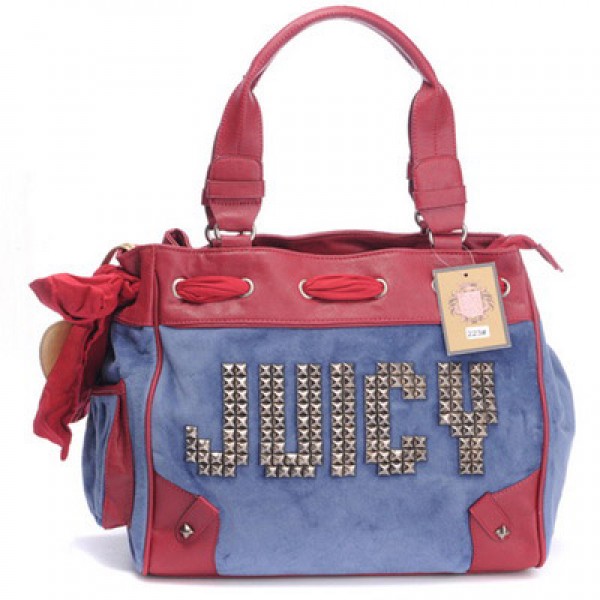 Juicy Couture Daydreamer Shiny Juicy Studs Black Handbags
