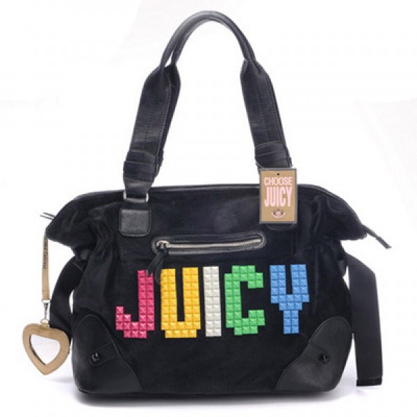 Juicy Couture Handbags Studded "Juicy" Black