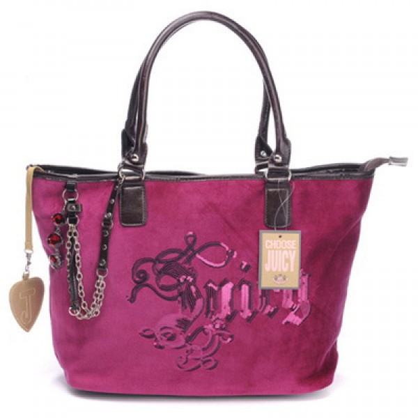 Juicy Couture Handbags Small Embellished Large Pammy Fuschia