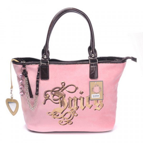 Juicy Couture Handbags Small Embellished Large Pammy Pink