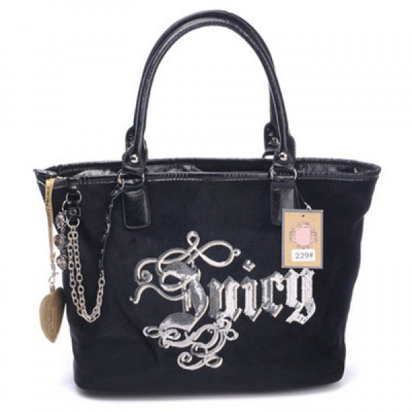 Juicy Couture Handbags Small Embellished Large Pammy Black