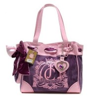 Juicy Couture Daydreamer Crown Crest Purple/Pink Handbags