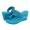 Juicy Couture Flip Flops "Juicy" Flowers Cyan