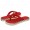 Juicy Couture Flip Flops Classic Signture King Crown Red