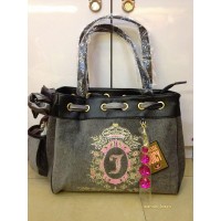 Juicy Couture Daydreamer Crown J Dark Gray/Black Handbag
