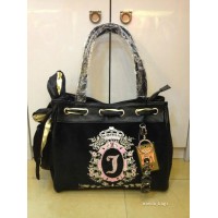 Juicy Couture Daydreamer Crown J Black Handbag