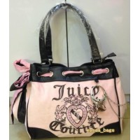 Juicy Couture Daydreamer Ring J Pink/Black Handbag Juicy Couture Daydreamer Ring J Pink/Black Handbag